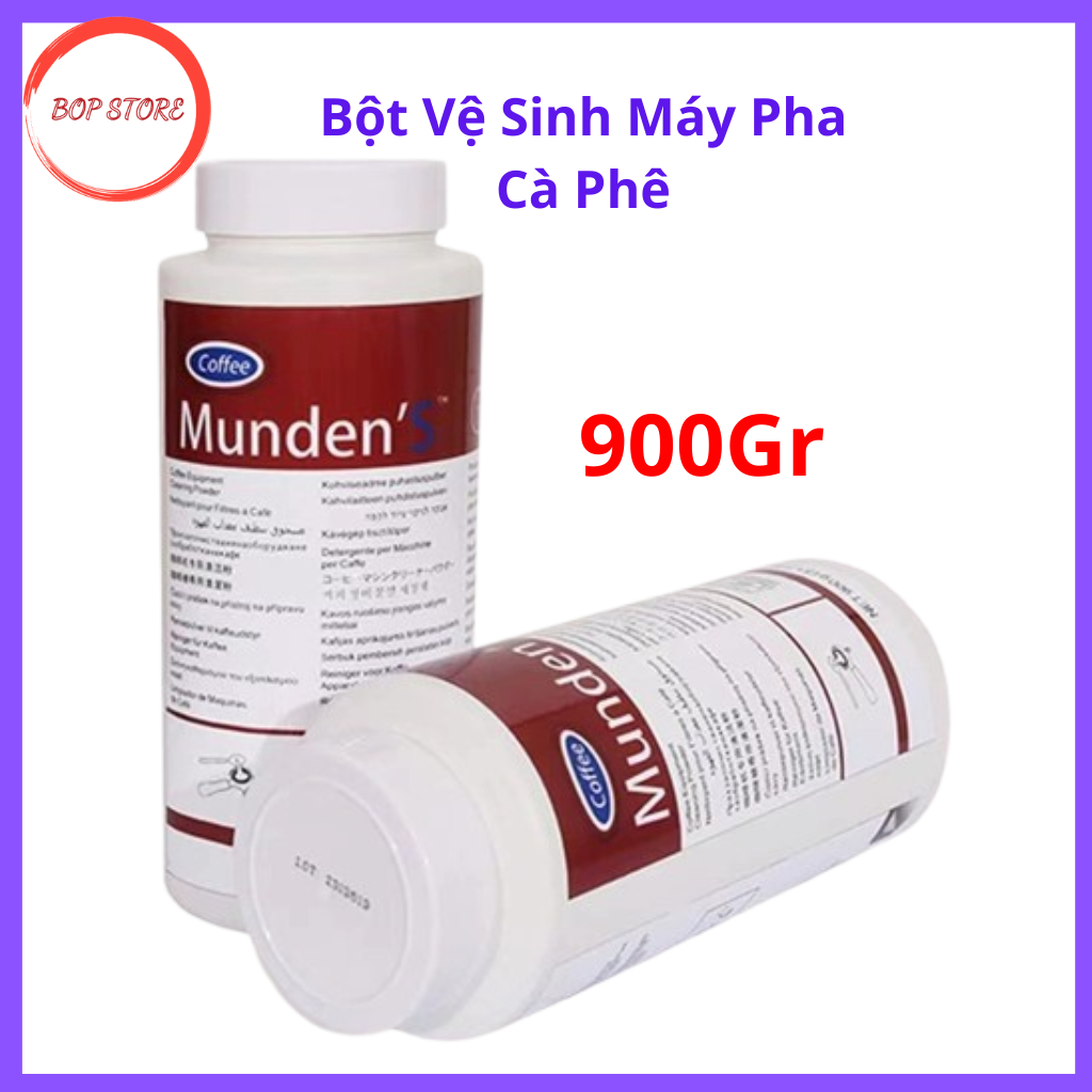 ผงทําความสะอาดเครื่องเอสเพรสโซ่ MundenS 900Gr