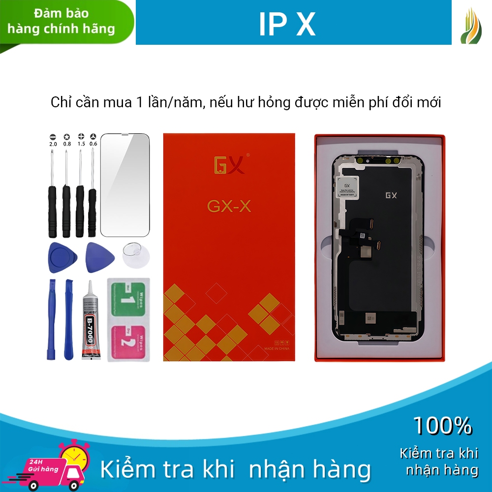 จอ GX ของแท้เข้ากันได้กับ iPhone X ทดสอบ 100%