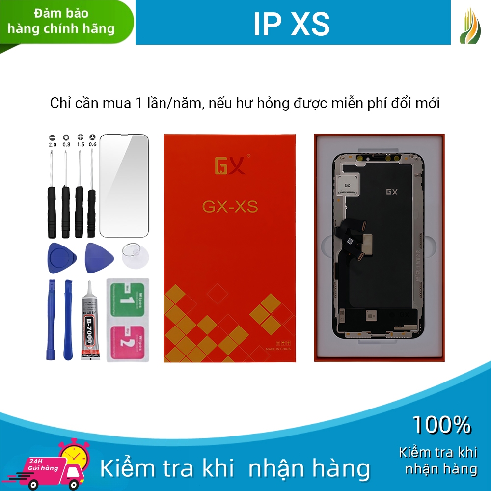 จอ GX ของแท้เข้ากันได้กับ iPhone XS ทดสอบ 100%