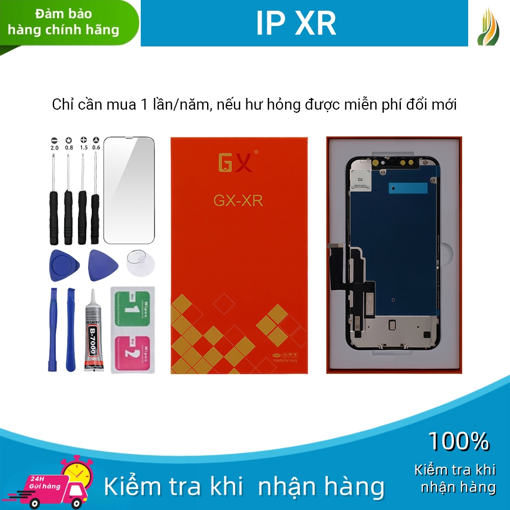 จอ GX ของแท้เข้ากันได้กับ iPhone XR ทดสอบ 100%