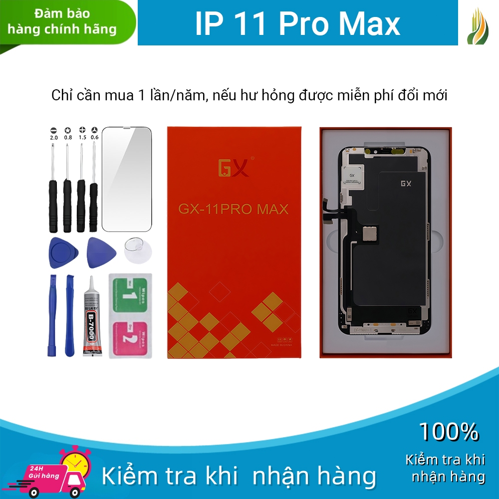 จอ GX ของแท้เข้ากันได้กับ iPhone 11 Pro Max ทดสอบ 100%