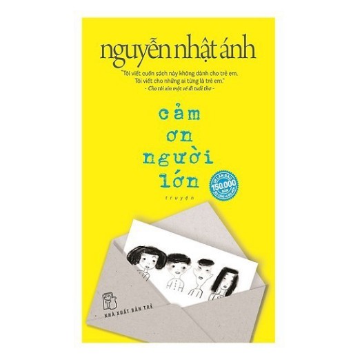หนังสือ - ขอบคุณผู้ใหญ่ - Nguyen Nhat Anh