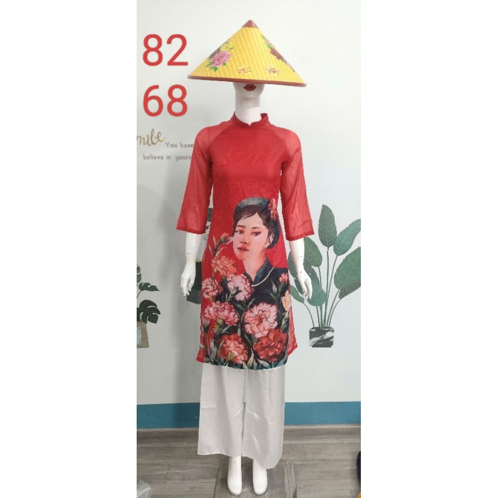 2hand Ao Dai size Small (เสื้อ Odd)
