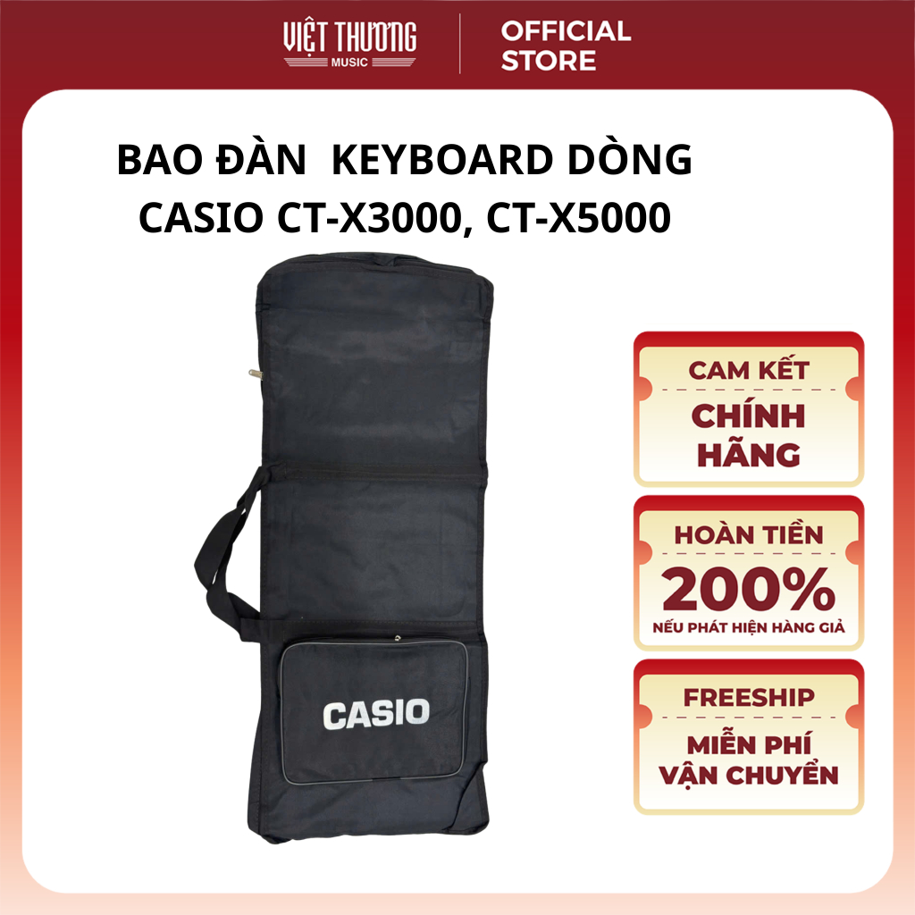 ฝาครอบคีย์บอร์ดสําหรับ Casio Series CT-X3000, CT-X5000 - Viet Thuong Music