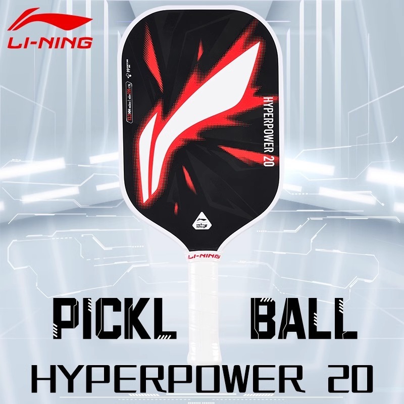 LI-NING ไฟเบอร์กลาส Pickleball Racket ฝึกและการแข่งขัน LI-NING Racket Pic Play LI-NING PicNING Racke
