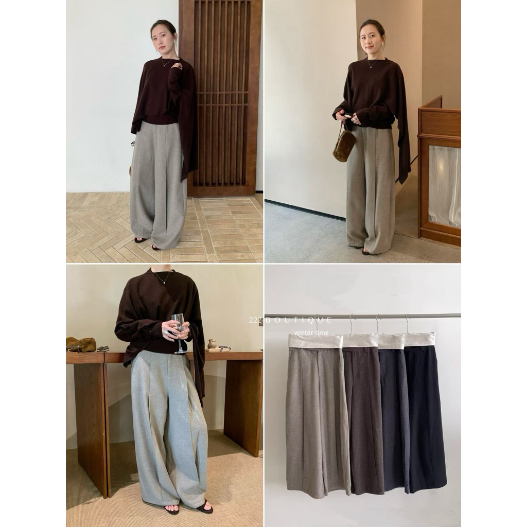 กางเกงราตรีตรง Mfive 6072