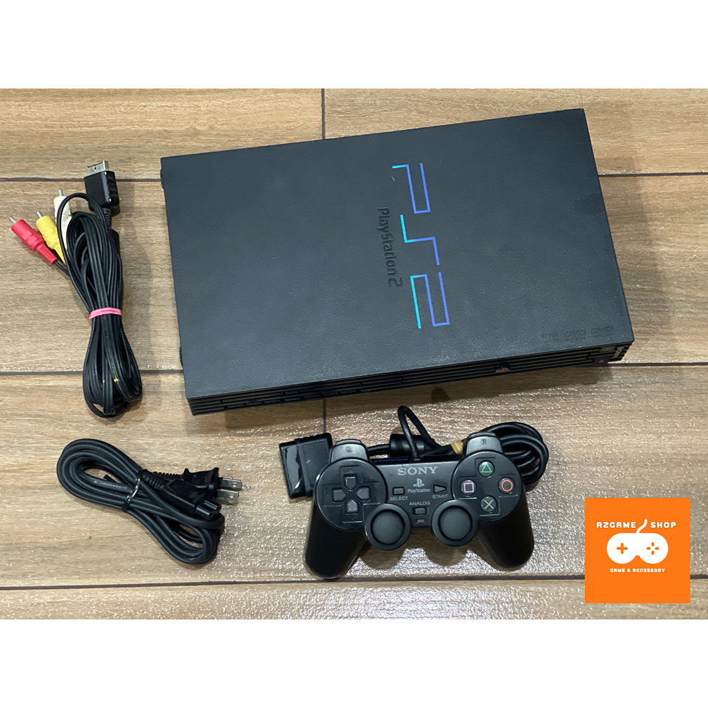 PS2 FAT Black เกมคอนโซล