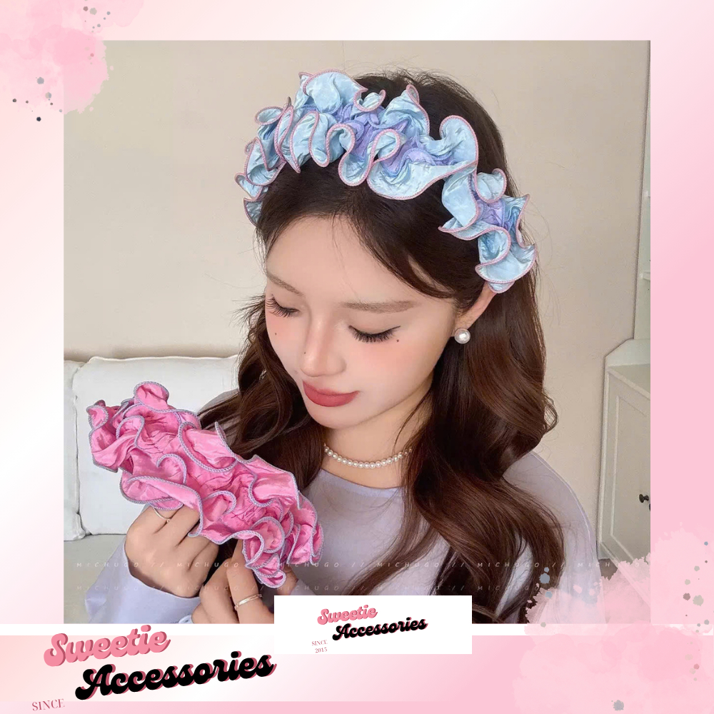 [CK30] KOREAN LADYS WAVY HAIR HEADBAND