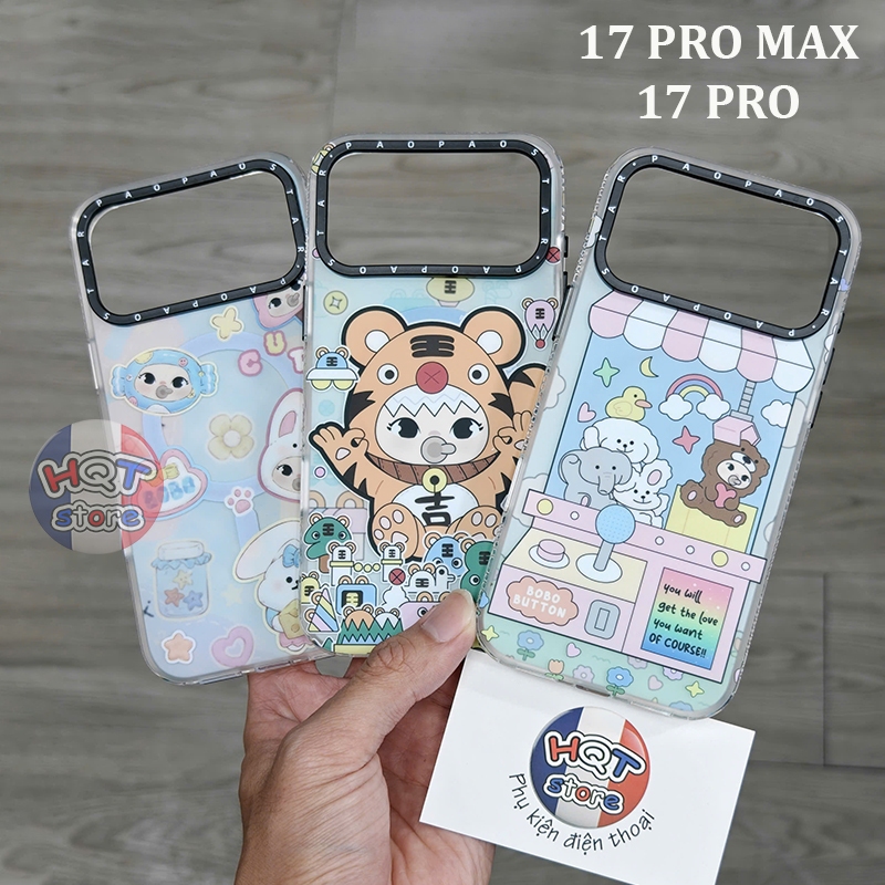 PaoPaoStar Collab เคสน่ารักสําหรับ IP 17 Pro Max / 17 Pro