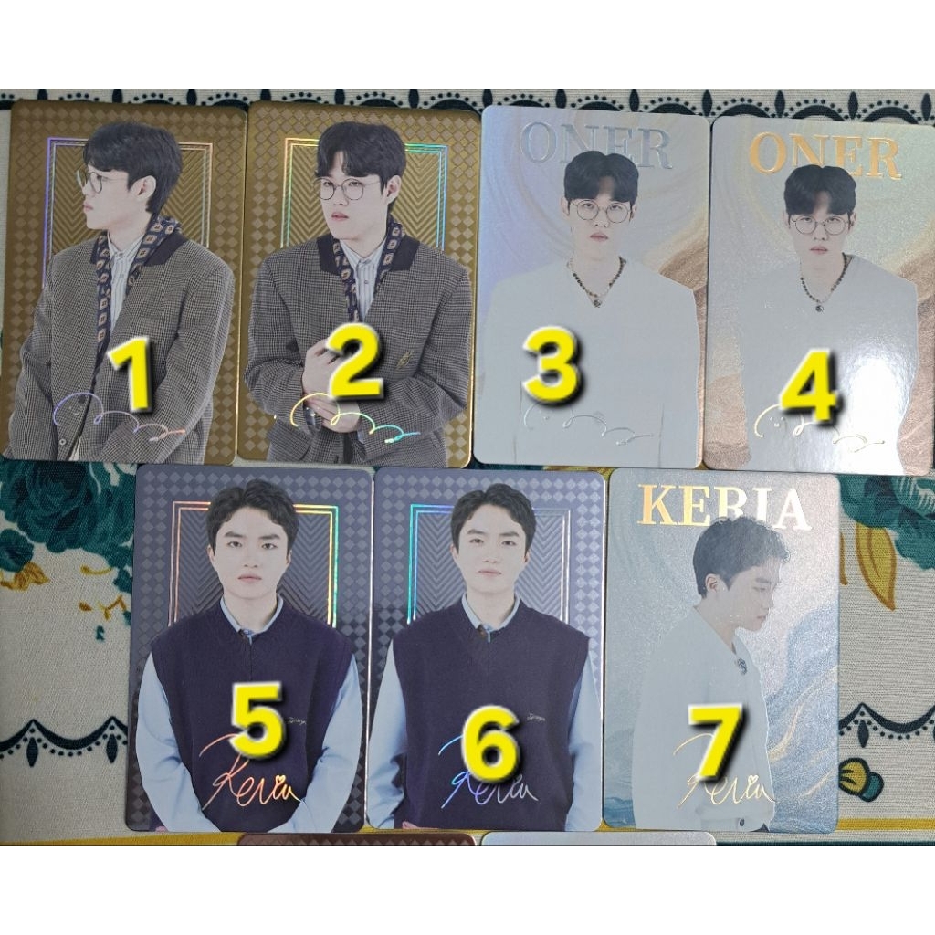 การ์ด T1 POP UP AMUSE ONER KERIA MUN HYEON JUN RYU MIN SEOK