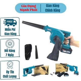 Máy thổi hút bụi cầm tay pin phổ thổng Makita, động cơ lõi đồng 680w, công suất lớn để hút thổi bụi ô tô, gia đình,xưởng