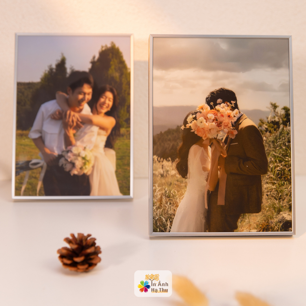 [SMALL SIZE PHOTO] M2 TITAN ALUMINIUM FRAME MIRROR PHOTO (13x18, 15x21, 20x30, 25x35, 30x40)