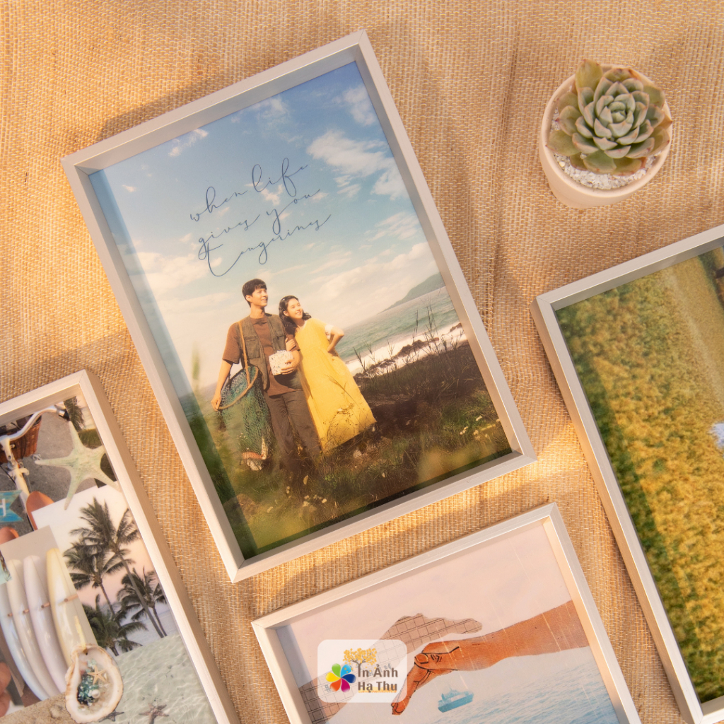 [SMALL SIZE PHOTO] M3 TITAN ALUMINIUM FRAME MIRROR PHOTO (13x18, 15x21, 20x30, 25x35, 30x40)