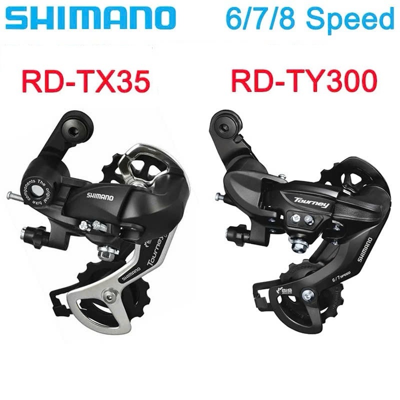 SMN TX35 TY300 6 / 7 / 8 Speed สับจานหลังอลูมิเนียม SMN TX35 TY300 สําหรับจักรยานเสือภูเขา