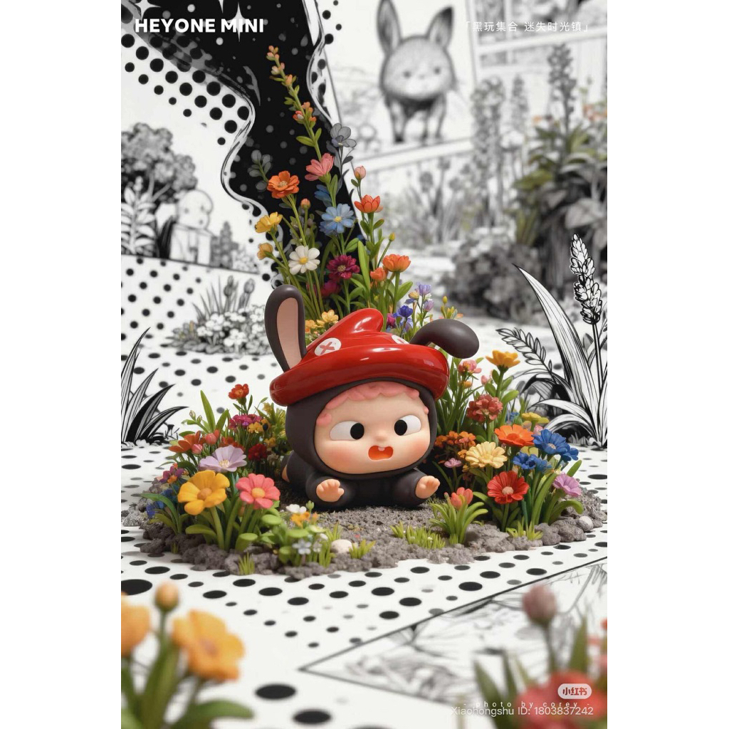 Heyone MINI Timetown Escape Series 1 Mystery Bag Blind Box Cute Mini Girl Figure Gift