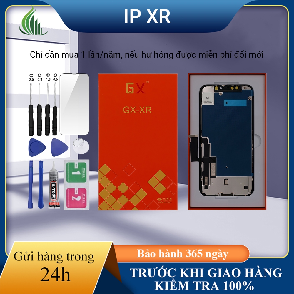 จอ GX ของแท้เข้ากันได้กับ iPhone XR ทดสอบ 100%