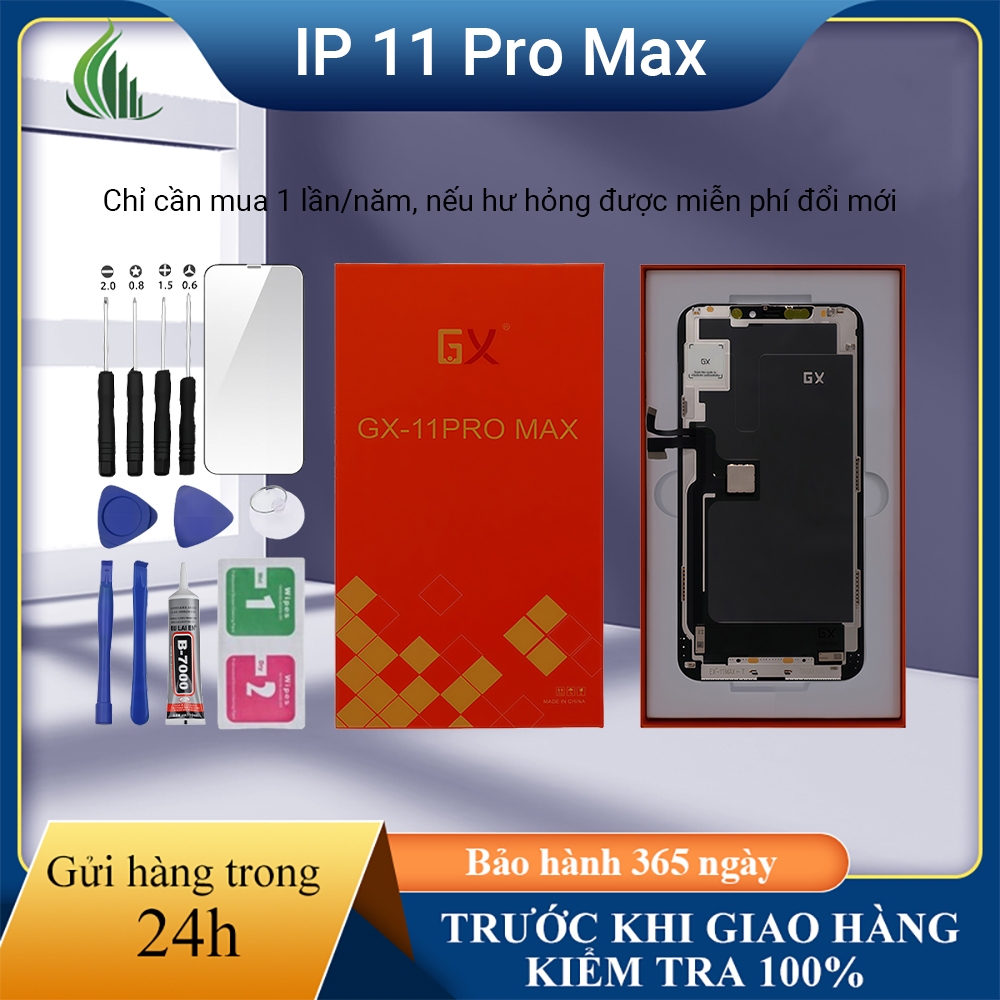 จอ GX ของแท้เข้ากันได้กับ iPhone 11 Pro Max ทดสอบ 100%