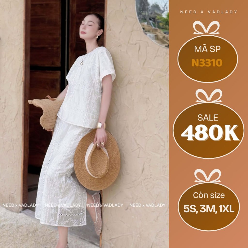 N3310 ชุดลูกไม้ปักสีขาวคุณภาพสูงหรูหราอ่อนโยน