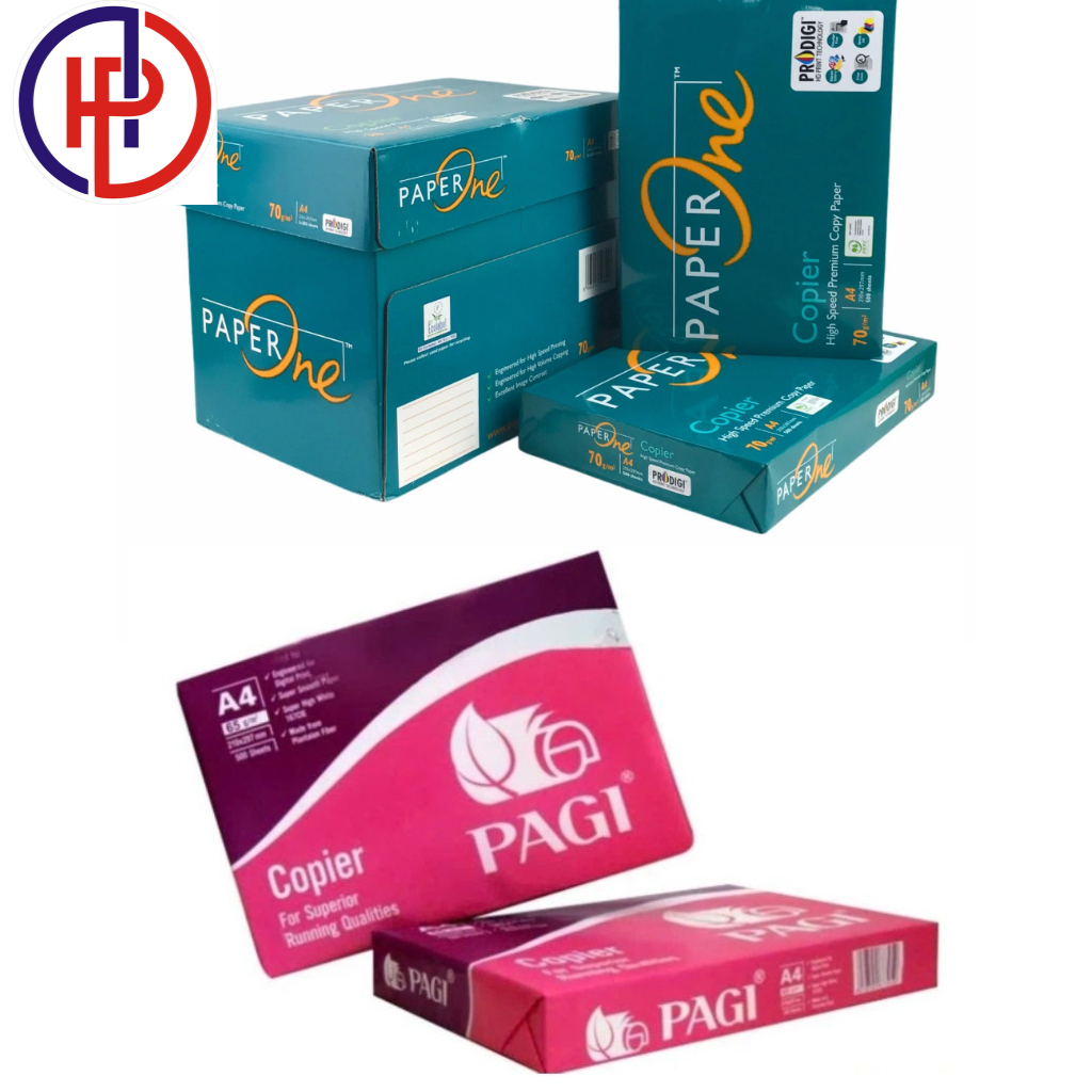 ชุด 100 & 200 แผ่นกระดาษ Scrapbooking สํานักงานการพิมพ์กระดาษ A4 A5 กระดาษสีขาว 65GSM 70 GSM