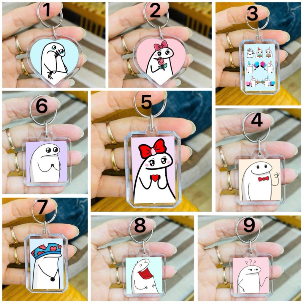 พวงกุญแจ stickman ตลก / พวงกุญแจ meme stickman