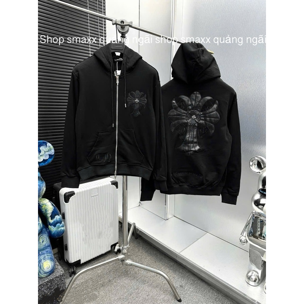 เสื้อแจ็คเก็ตผู้ชายและผู้หญิง Chorme Hearts ขนแกะขาปูกวางโจว เกรด 1