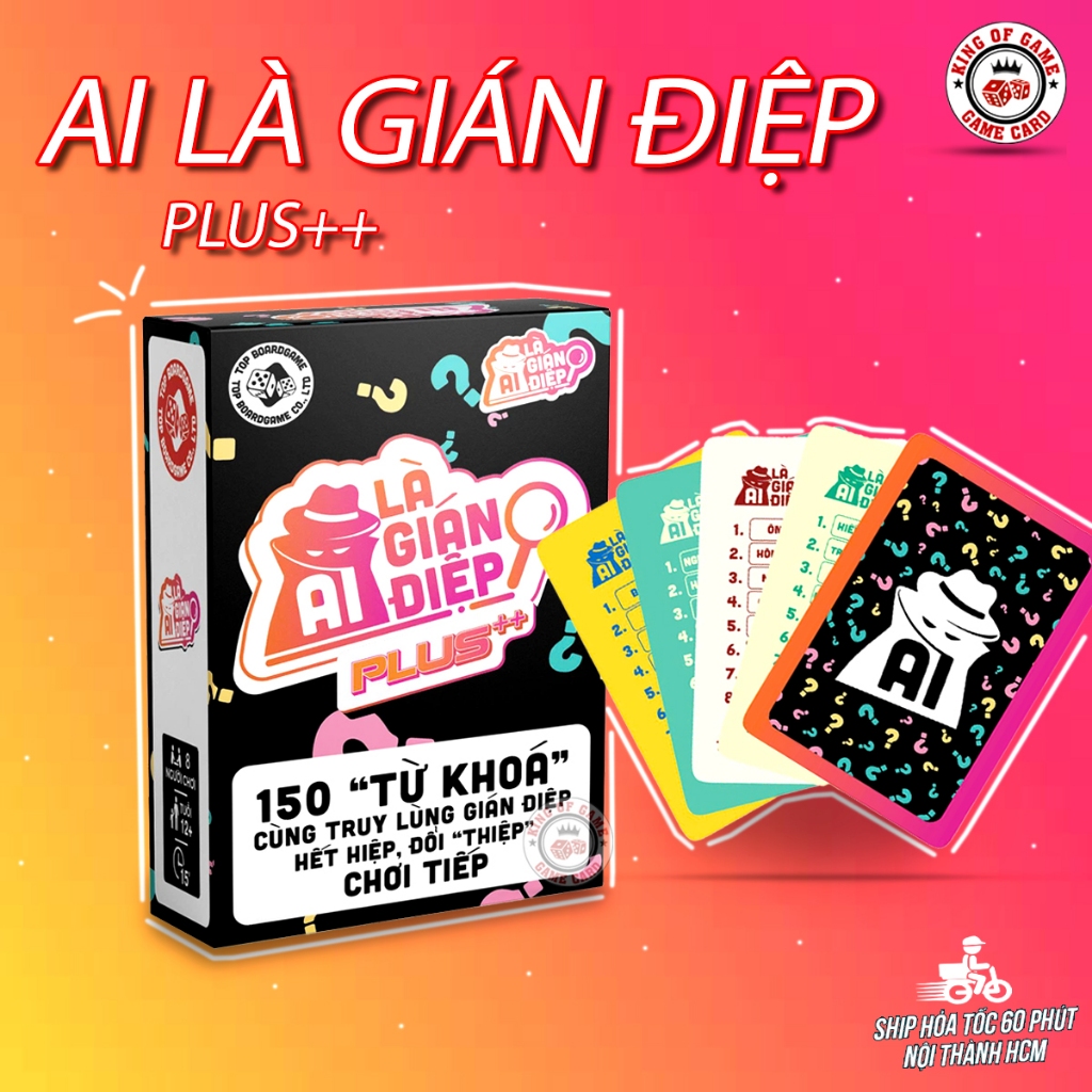 เด็ค AI IS DIET PLUS พร้อมคําสําคัญ 150 คํา - เกมกระดาน WePlay เวอร์ชั่นเวียดนามเพื่อเล่นกับเพื่อน