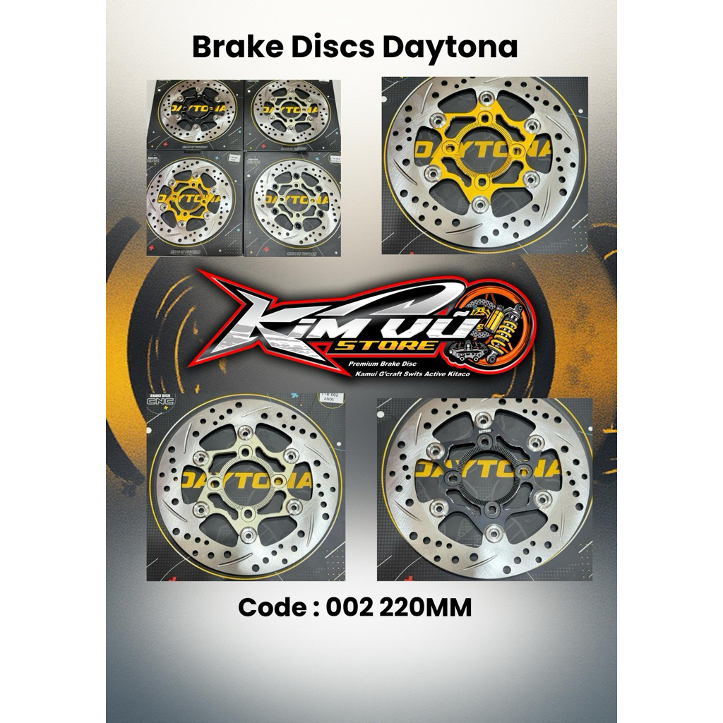 แผ่น Daytona 002 Limited 220mm - สินค้าของแท้