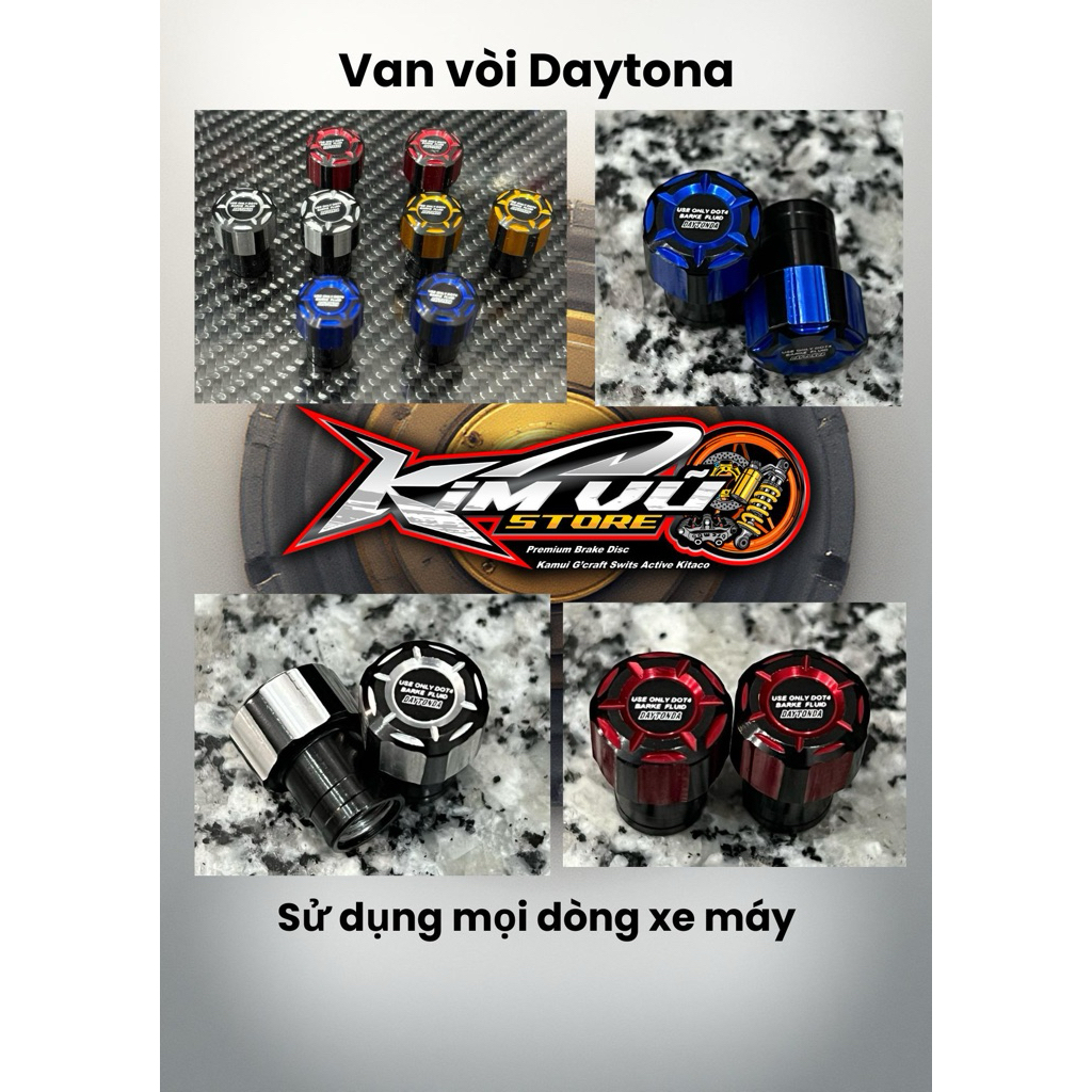 วาล์วก๊อกน้ํา CNC Daytona 2line คมมาก - ยี่ห้อ Reputable