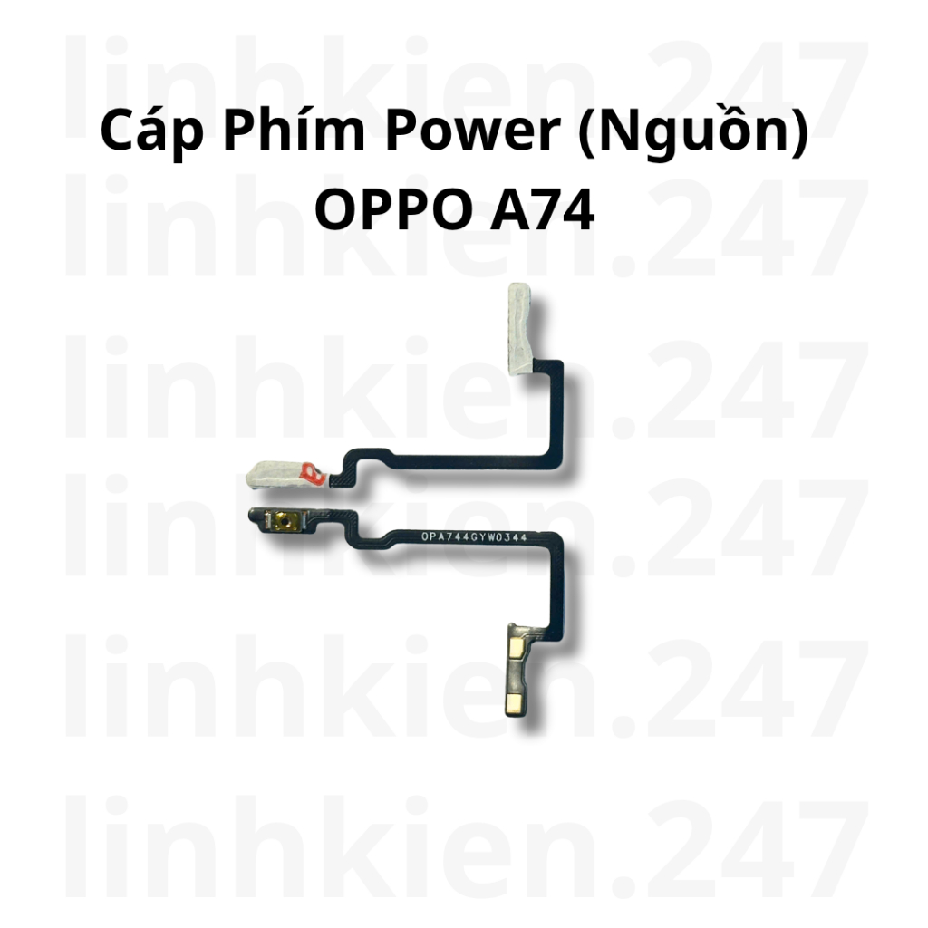 สาย Power Flex OPPO A74 4G/5G – อะไหล่เปลี่ยนปุ่มเปิด/ปิด Flex Cord