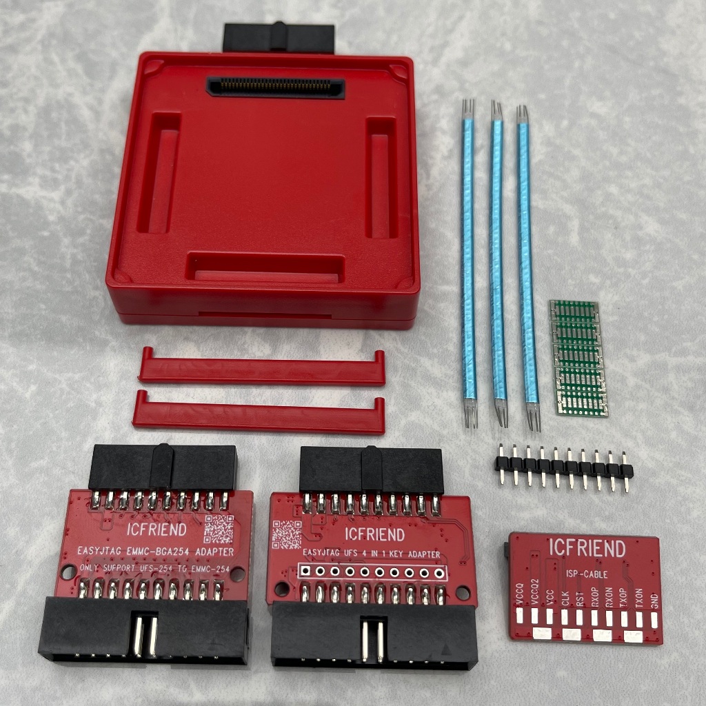 อะแดปเตอร์รองรับ Easy JTAG Plus เชื่อมต่อ ICFriend NB-UFS + ตกปลา UFS-254 Z3X JTAG ฐาน