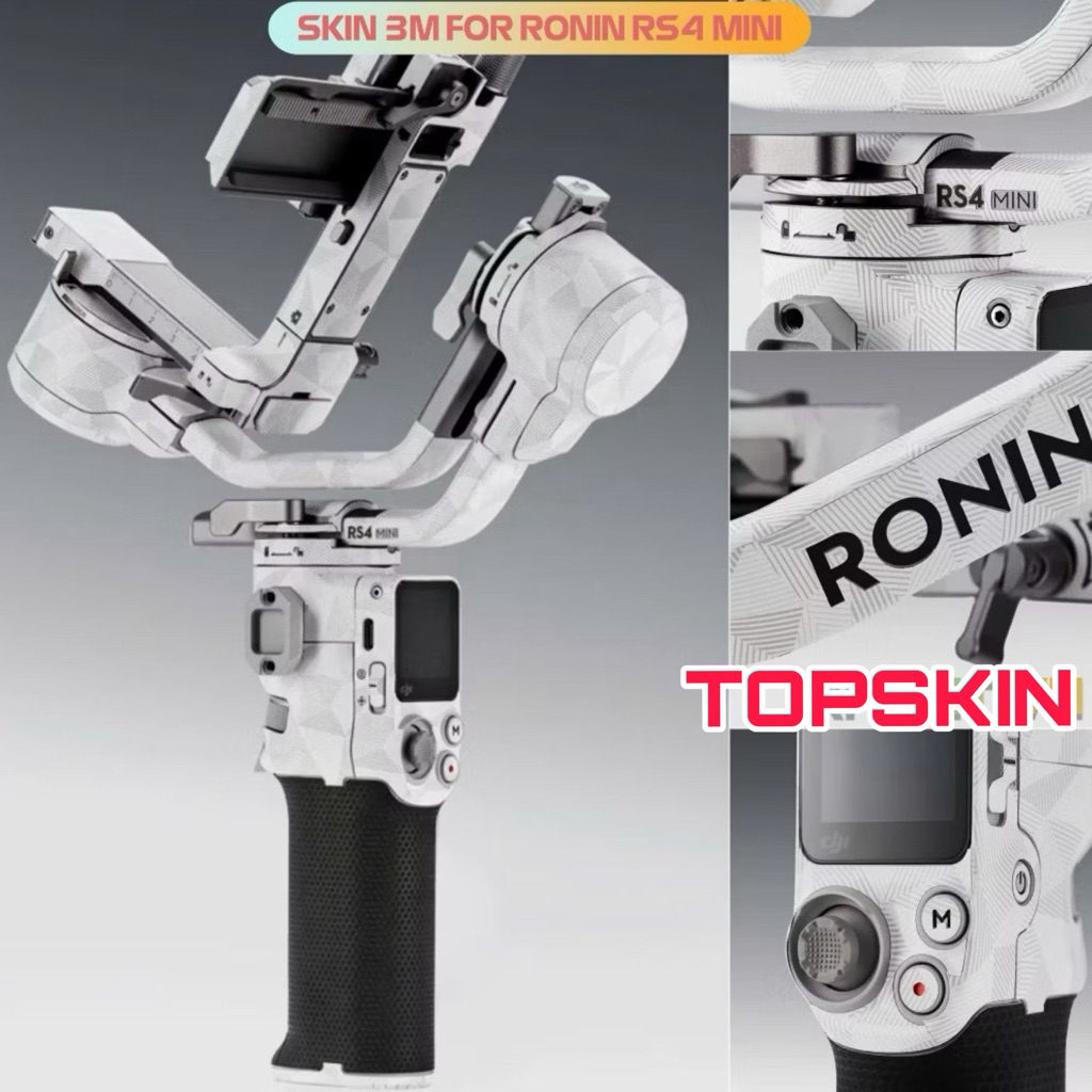 สติ๊กเกอร์ 3M ผิวสําหรับ Ronin RS4 Mini gimbal