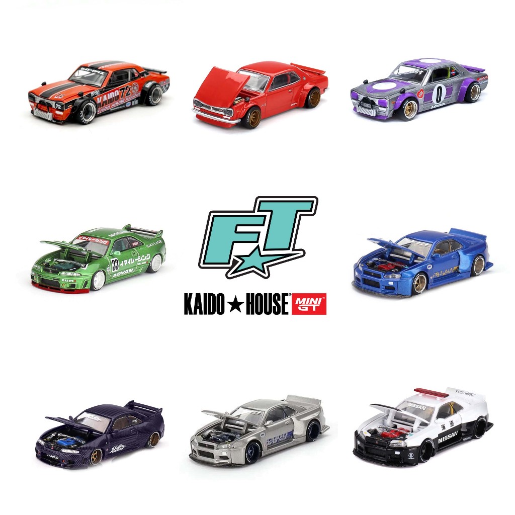 Fiftysix - Kaido House Nissan Skyline - 1:64 รุ่นจาก Kaido House