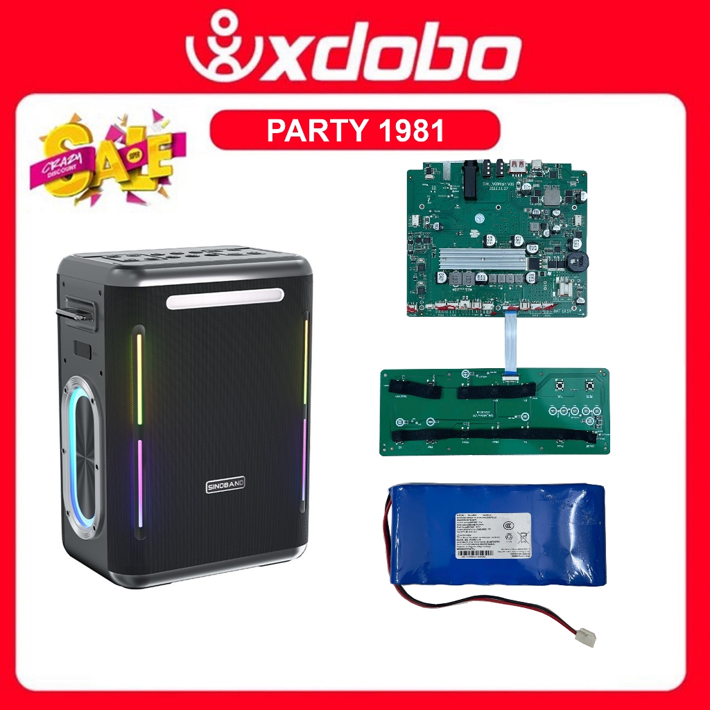 อะไหล่อุปกรณ์เสริมสําหรับ Xdobo Party 1981 ลําโพงบลูทูธความจุ 300W - ของแท้