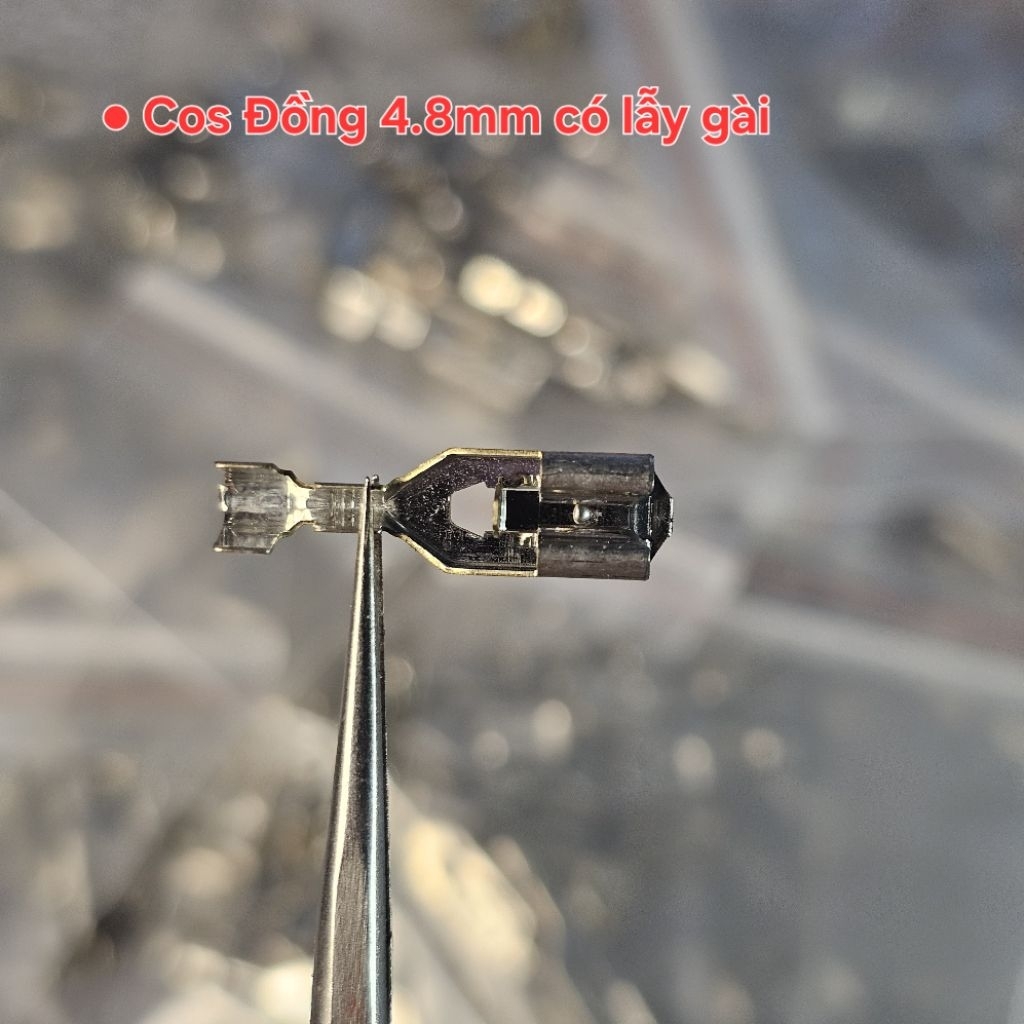 ลําโพง 60 Cos 4.8mm - Copper Cos พร้อมเข็มกลัดแข็งแรง รับไฟฟ้าอย่างดี