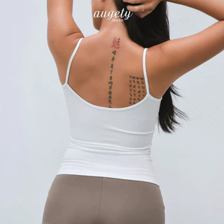 [สีใหม่] Augety Studio MIRA TOP เสื้อเชิ้ตทูพีซพื้นฐานเอวยางยืดคุณภาพสูง