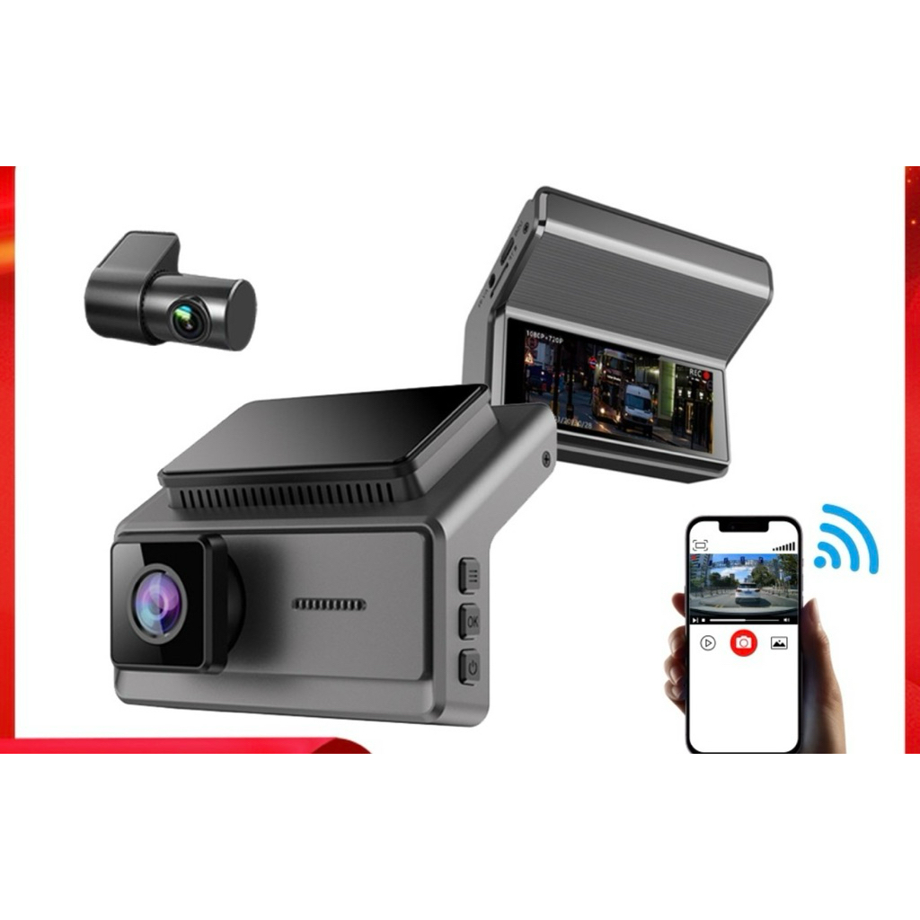 Dash cam v10 2 cam eyes 2 full hd