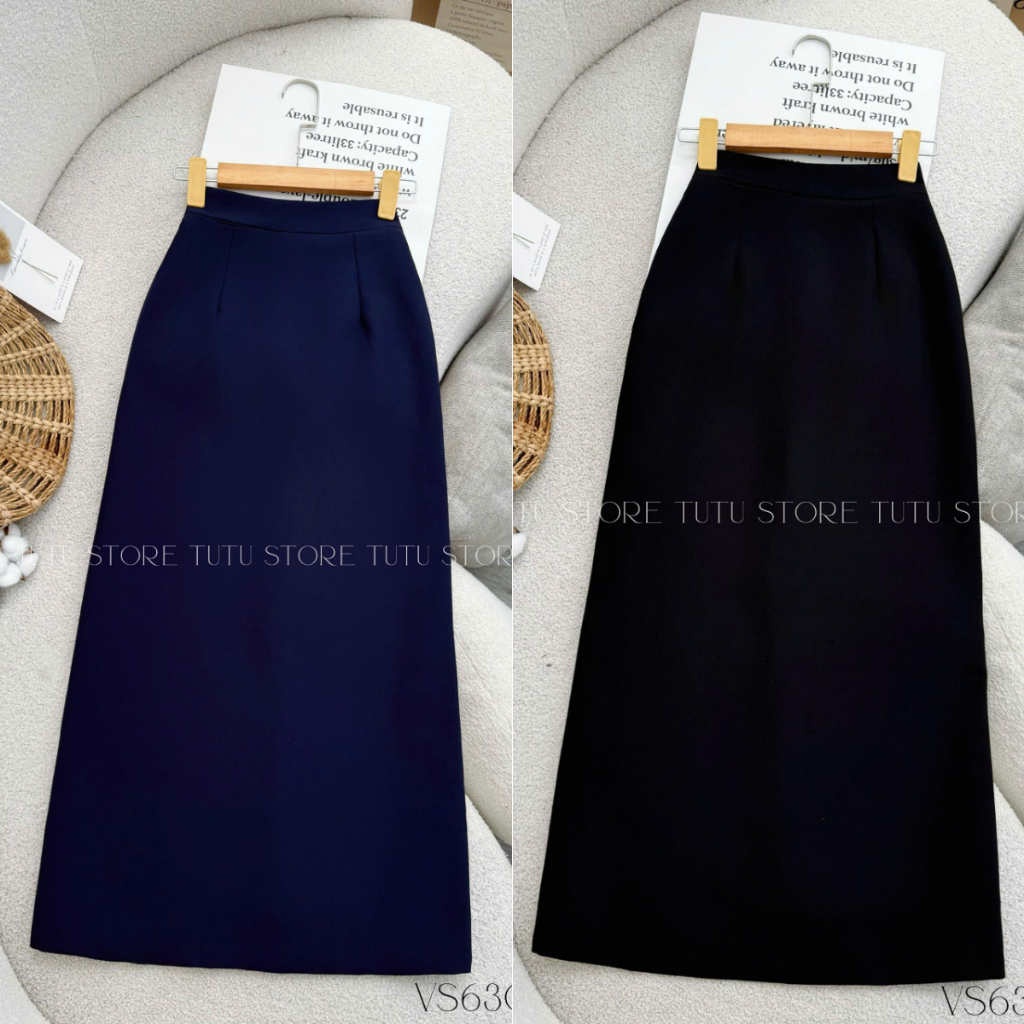 TuTu Store Design กระโปรงผ้าฝ้ายเกาหลีสําหรับผู้หญิง รหัส VS630