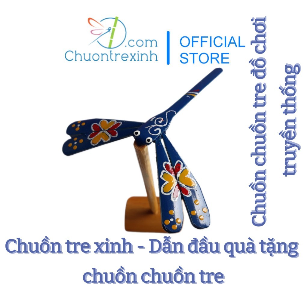 ของเล่นโบราณแมลงปอไม้ไผ่ใน HCMC