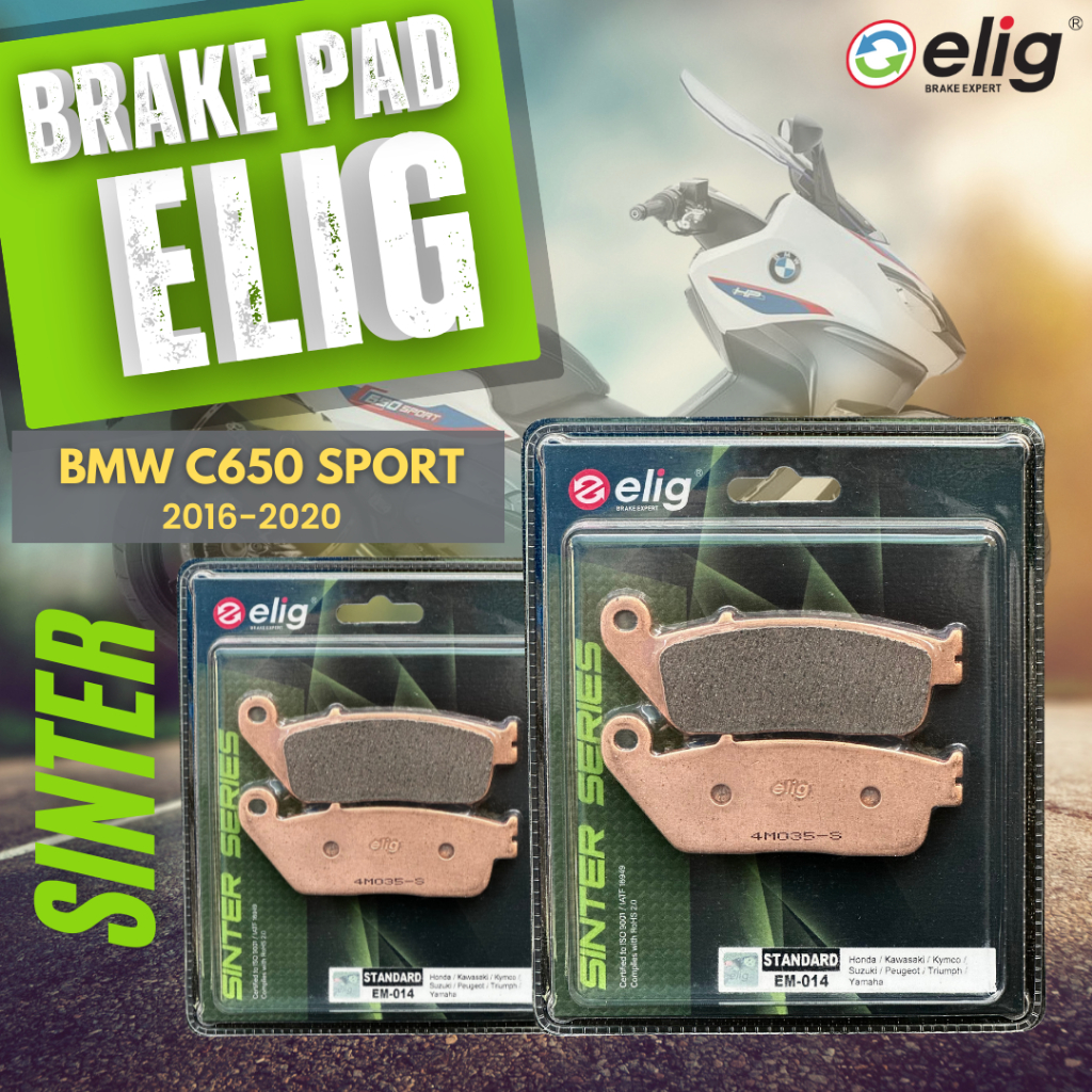 DAD TANG EMIG SINTER BMW C650 SPORT 2016-2020 ( EM-014 หน้าหลัง EM-014)