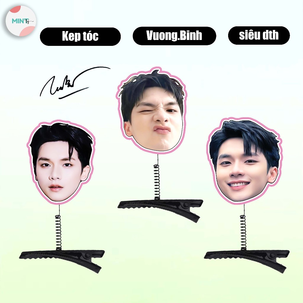 กิ๊บติดผม IDOL ATSH - King Binh IDOL