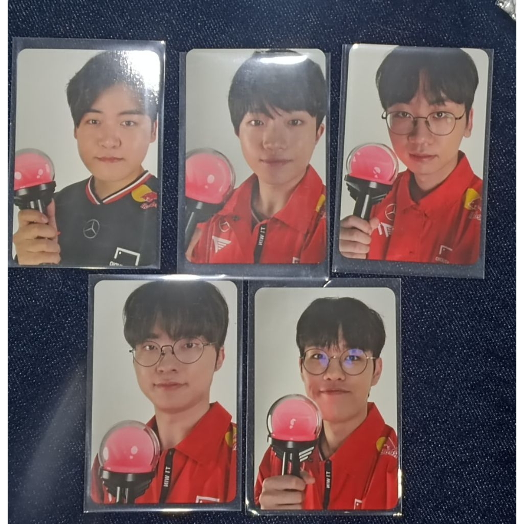 T1 photocard ไม้เซลฟี่ของแท้ photocard homeground 2025 เกาหลีเฉพาะ t1 lol