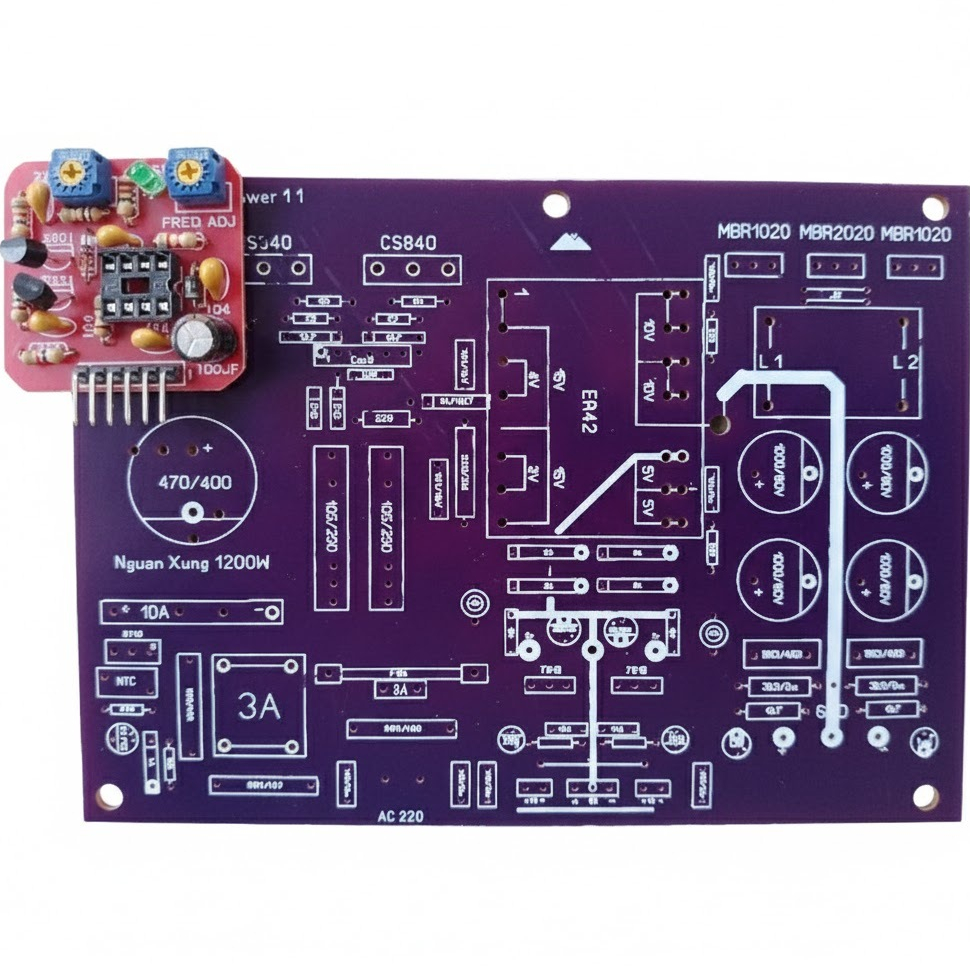 ชุดพาวเวอร์ 4pcb + ไดรฟ์ pcb แหล่งชีพจร ir2153