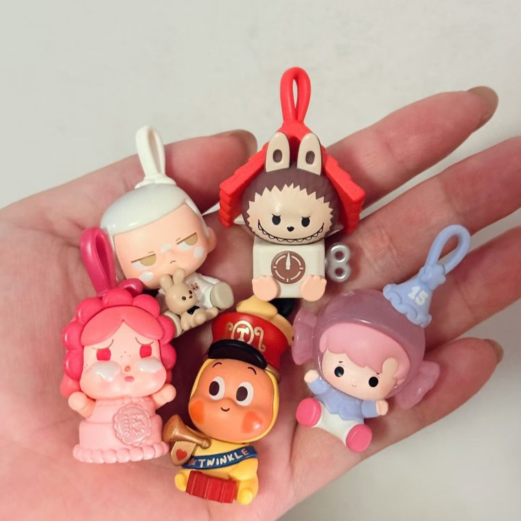 POPMART POPBEAN 15th Anniversary Series mini Cute Doll - Chamr blind bag - ฉลองชุด Moment นี้