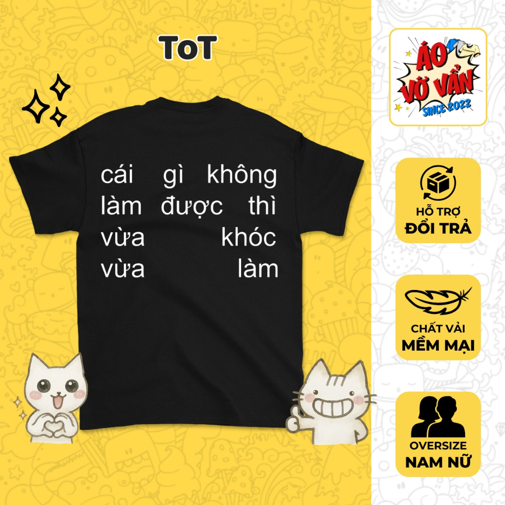 เสื้อ Silly Crying While Doing, เสื้อยืด Oversize Brat Meme ตลก, ผ้าฝ้ายพรีเมี่ยม 2-way สําหรับผู้ชา