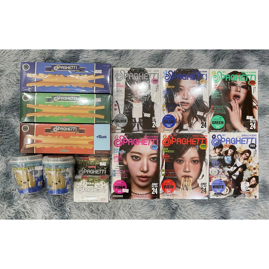 [มีจําหน่าย] อัลบั้ม Le Sserafim – “Spaghetti”