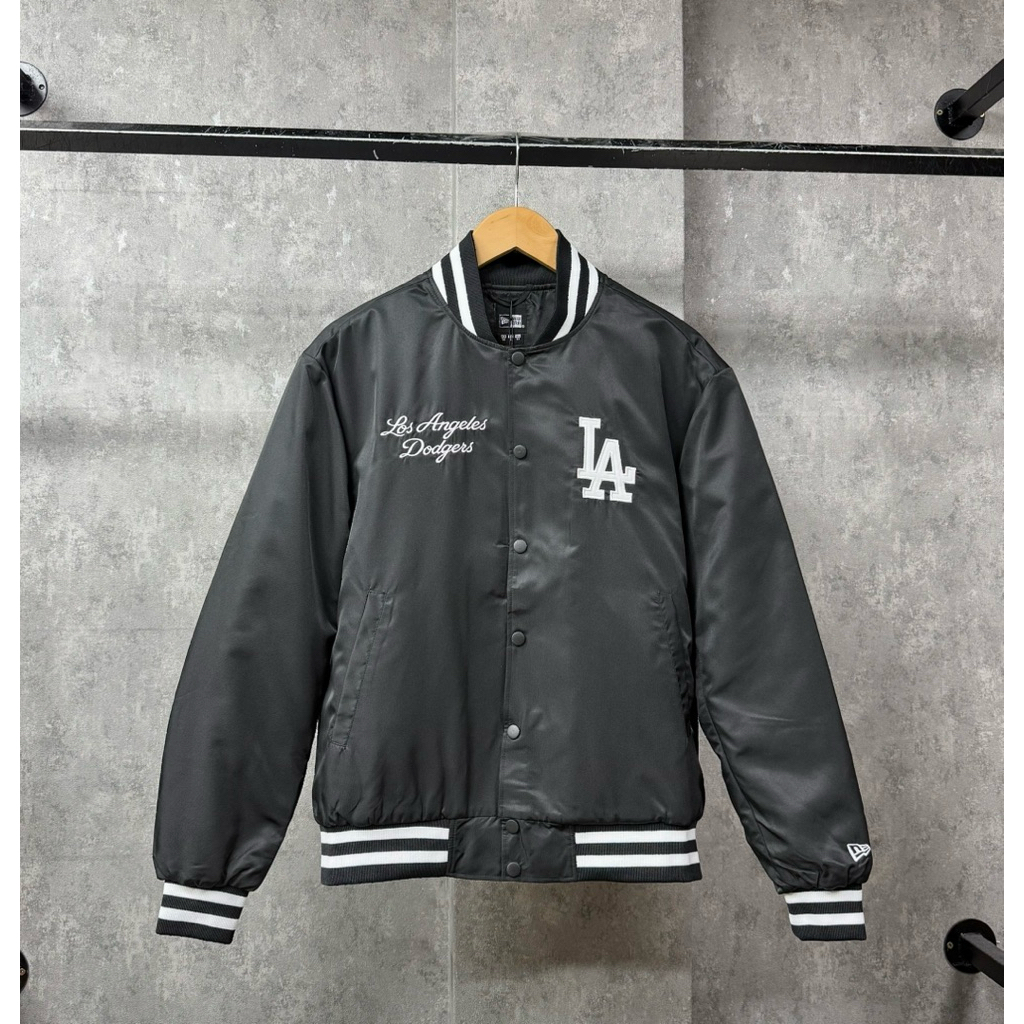 (GENUINE) NEWERA LA BOMBER SHIRT DODGERS EMBROIDERRED-14112326
