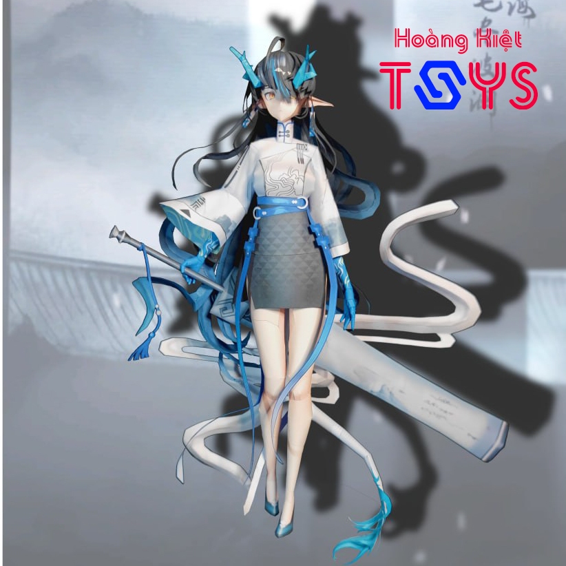 โมเดลกระดาษ อนิเมะสาว เกม Dusk [Arknights]