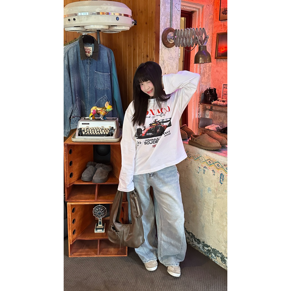 Wash PREMIUM Bacsic Curved Jeans 97-102cm (4001)