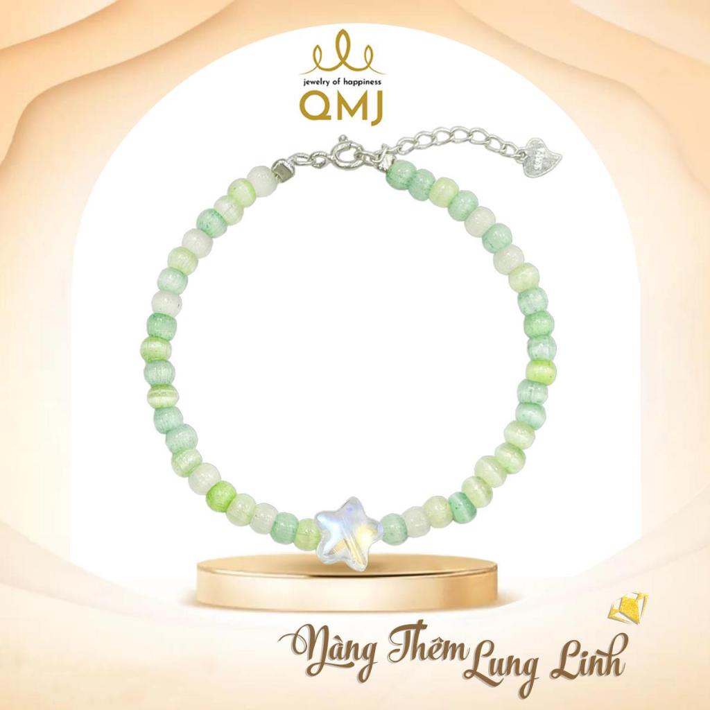 LUCKY STAR BRACELET 7 สี STONE MIX ARTIFICIAL CAT EYE STONE QMJ STORE - Q187