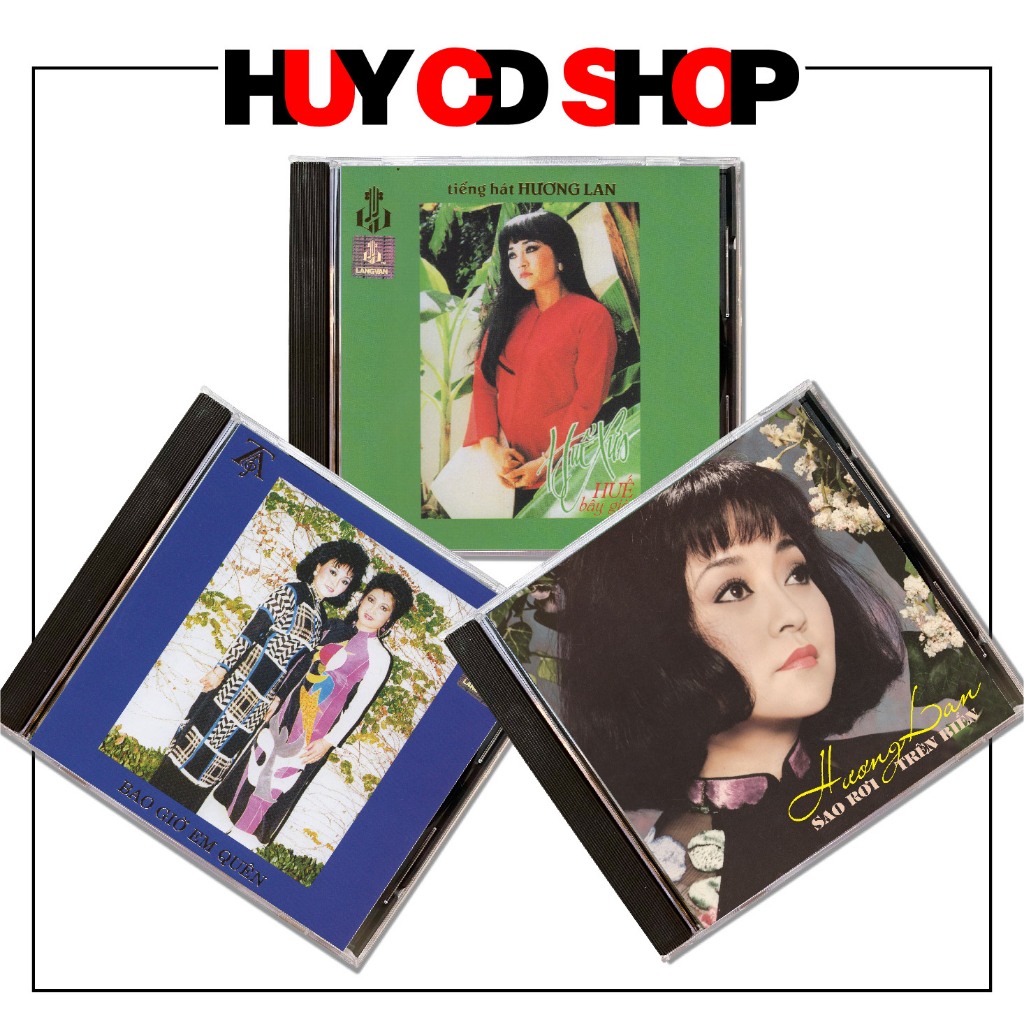 Huong Lan CD ร้องเพลง Bolero เพลงสีทอง - แผ่นสีขาว